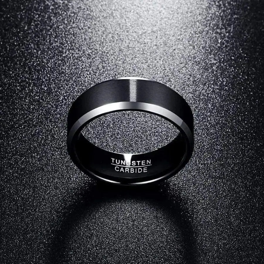 Apollo Black Tungsten Carbide Ring