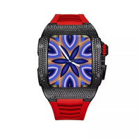 Thumbnail for Apple Watch Strap with Red strap and Black body