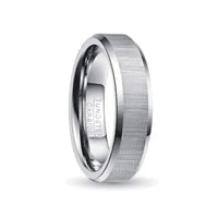 Thumbnail for Orbit Rings Tungsten Carbide Aurora Silver