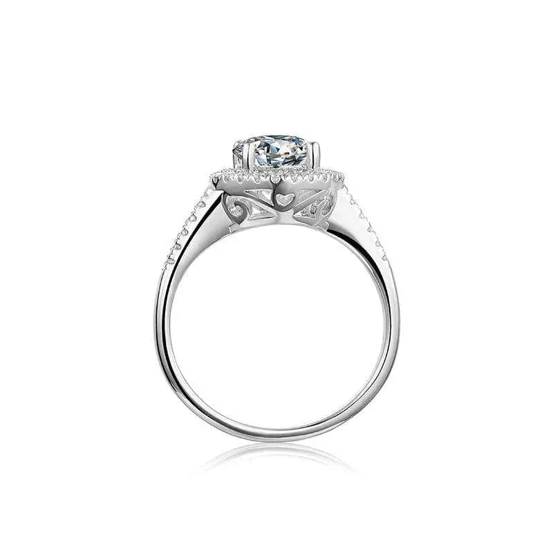 Azariah Moissanite Ring