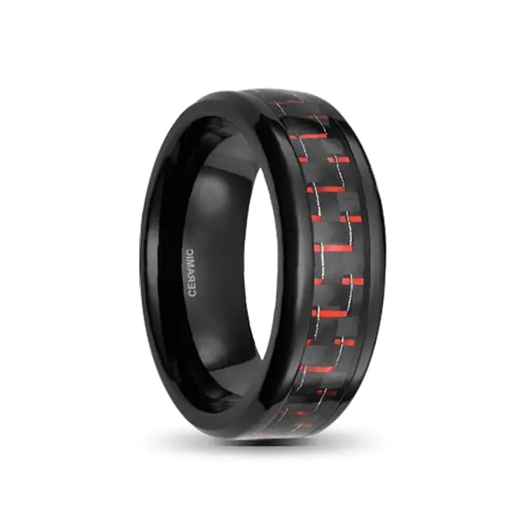 Bennu Red Ceramic Ring