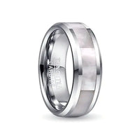 Thumbnail for Orbit Rings Tungsten Carbide 7 Cartwheel Pearl