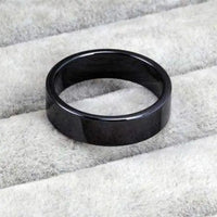 Thumbnail for 6mm Polished Black Ceramic Ring