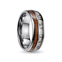 Thumbnail for Orbit Rings Tungsten Carbide 7 Eclipse Wood