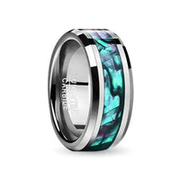 Thumbnail for Abalone Tungsten Carbide ring