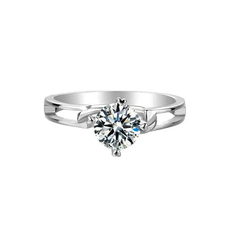 1ct Moissanite Ring