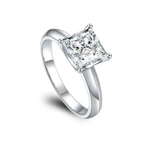 Thumbnail for 2ct Moissanite Princess Cut Ring