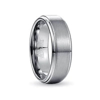 Thumbnail for Orbit Rings Tungsten Carbide 7 Planet Silver