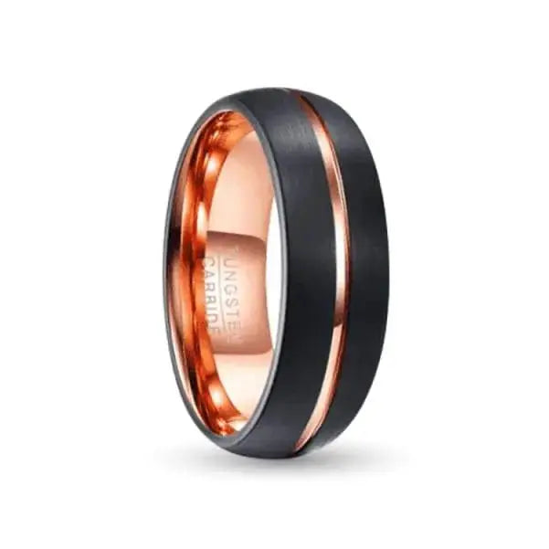 Sunset Rosegold - 7.5 - Tungsten Carbide