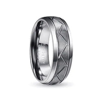 Thumbnail for Orbit Rings Tungsten Carbide 7 Terra Silver