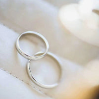 Thumbnail for Wedding Ring 9ct White Gold 